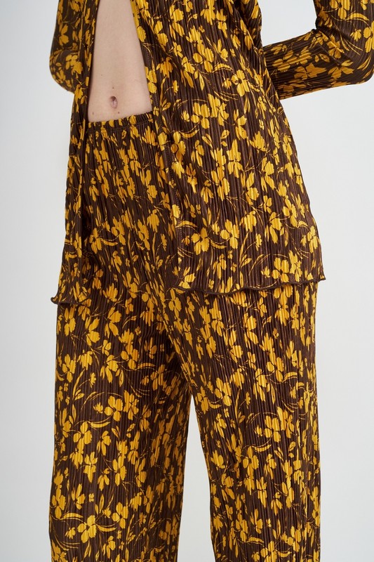 Luxury Micro Pleat Lounge Pants - Stylish & Comfortable - Always24 - Always24