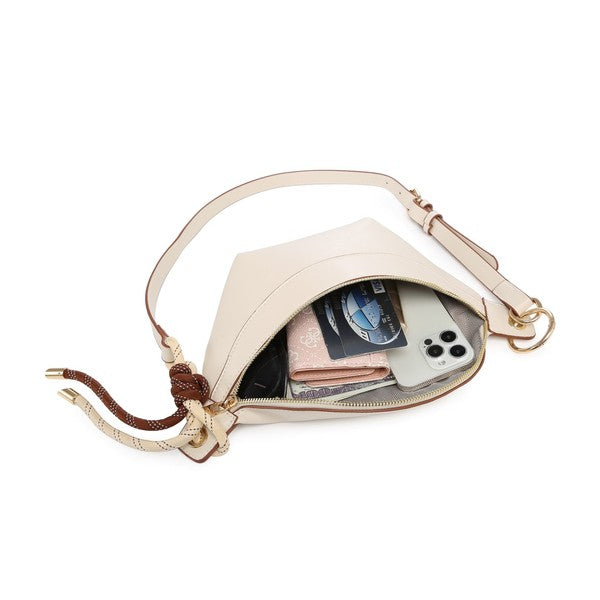 Always24 Women chic chest bag waist purse - Always24