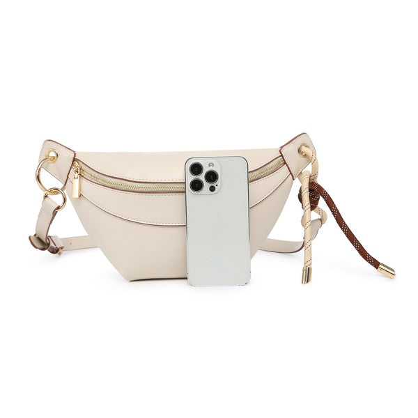 Always24 Women chic chest bag waist purse - Always24