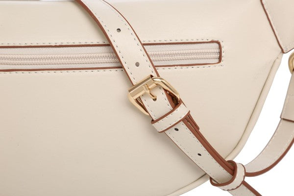 Always24 Women chic chest bag waist purse - Always24