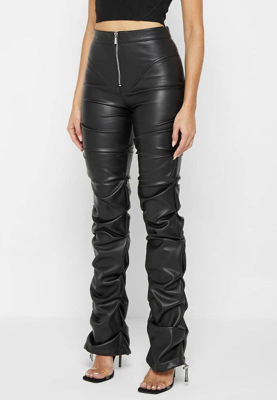 Always24 PU LEATHER PANTS - Always24