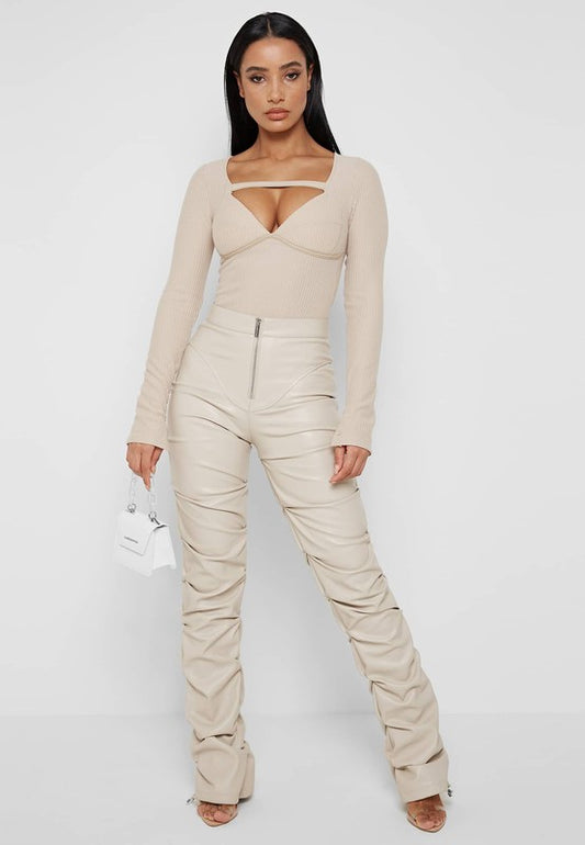 Always24 PU LEATHER PANTS - Always24
