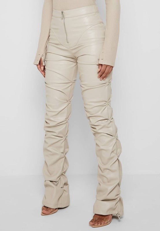 Always24 PU LEATHER PANTS - Always24