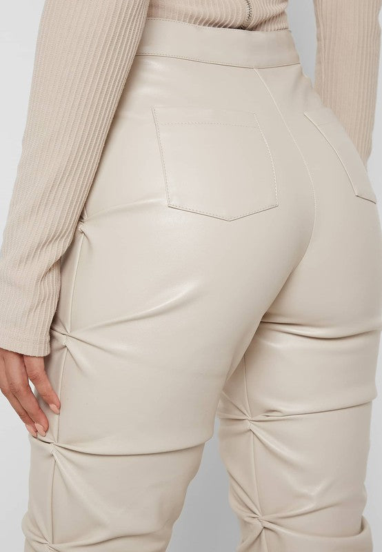 Always24 PU LEATHER PANTS - Always24
