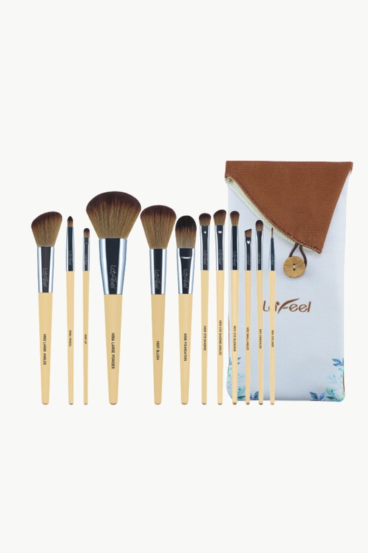 Always24 Face and Eye Brush Set with Bag