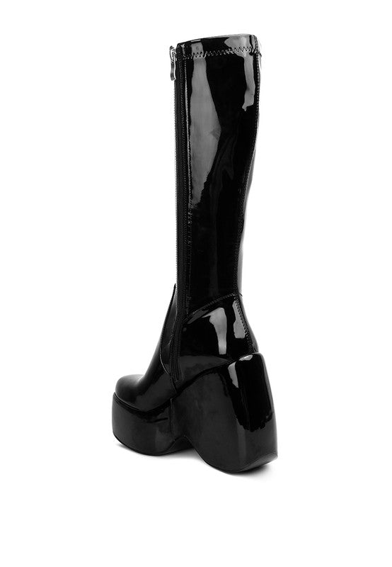 Always24 High Platfrom Calf Boots