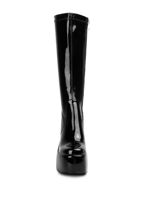 Always24 High Platfrom Calf Boots
