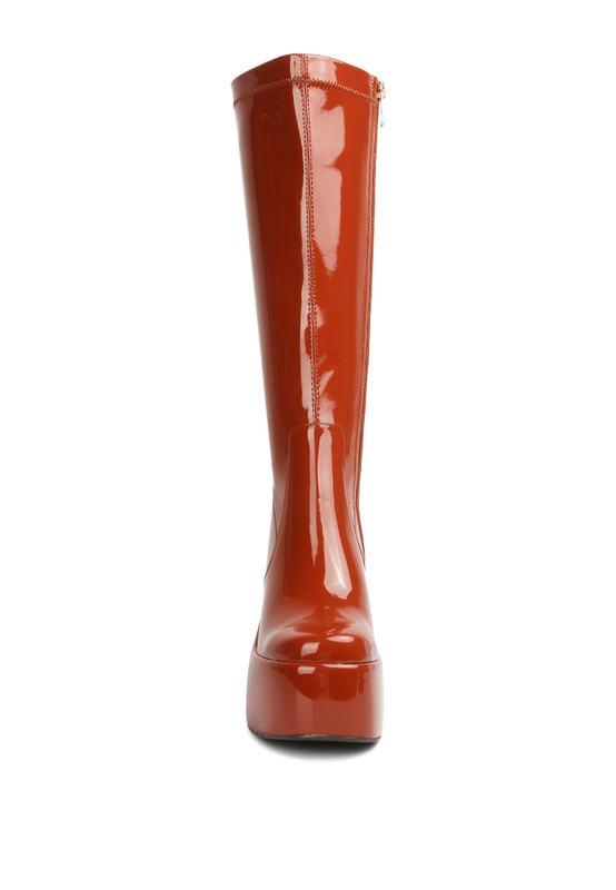 Always24 High Platfrom Calf Boots
