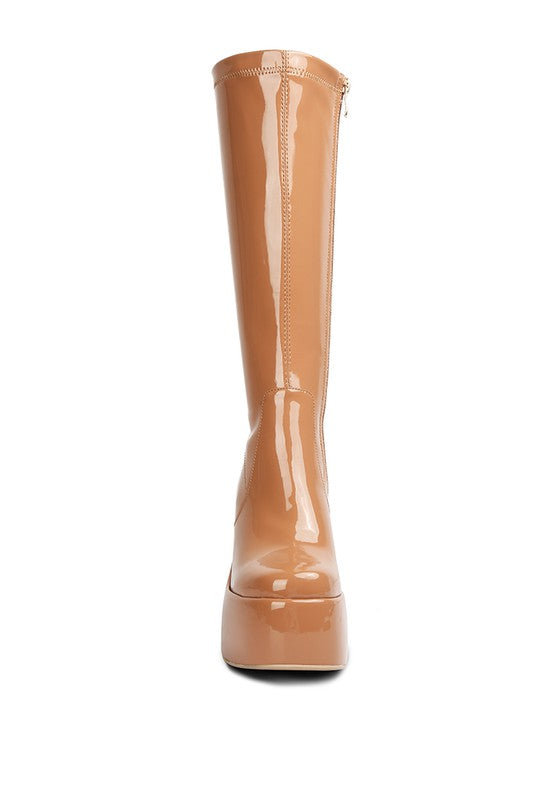 Always24 High Platfrom Calf Boots