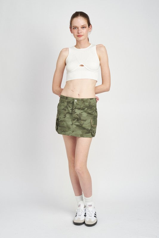 CARGO MINI SKIRT - Always24