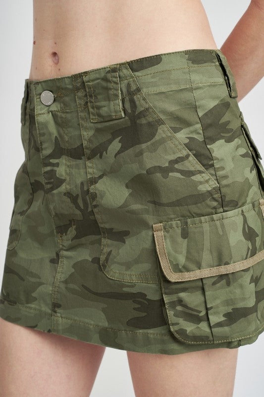CARGO MINI SKIRT - Always24