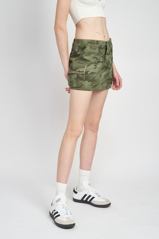 CARGO MINI SKIRT - Always24