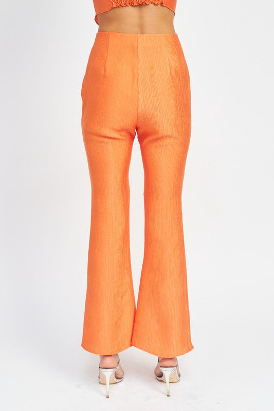 FLARE HIGH RISE PANTS - Always24