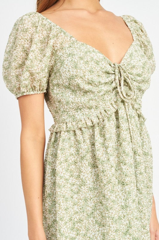 Always24 FLORAL PRINT MINI DRESS - Always24