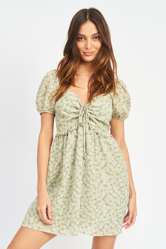 Always24 FLORAL PRINT MINI DRESS - Always24