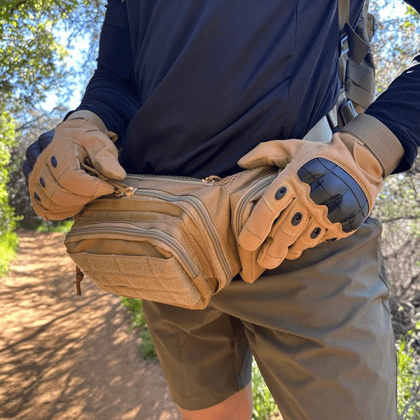 Airsoft Gloves w Touchscreen Fingertip Capability - Always24