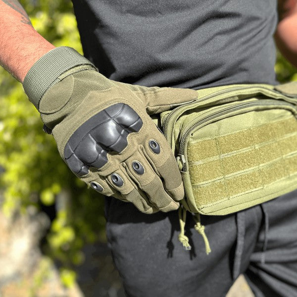 Airsoft Gloves w Touchscreen Fingertip Capability - Always24