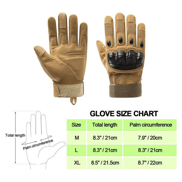 Airsoft Gloves w Touchscreen Fingertip Capability - Always24