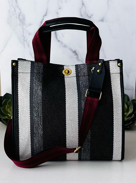Always24 Small Stripe Tote - Always24