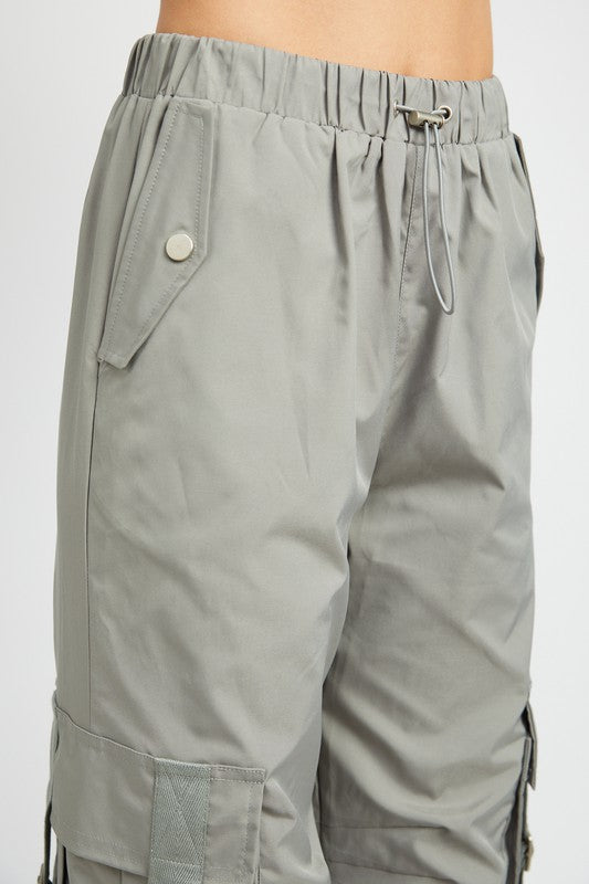 Always24 CARGO PARACHUTE PANTS | Lightweight & Functional - Always24 - Always24