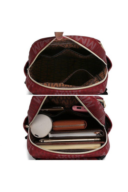 MKF Collection Drea Signature Backpack by Mia K - Always24
