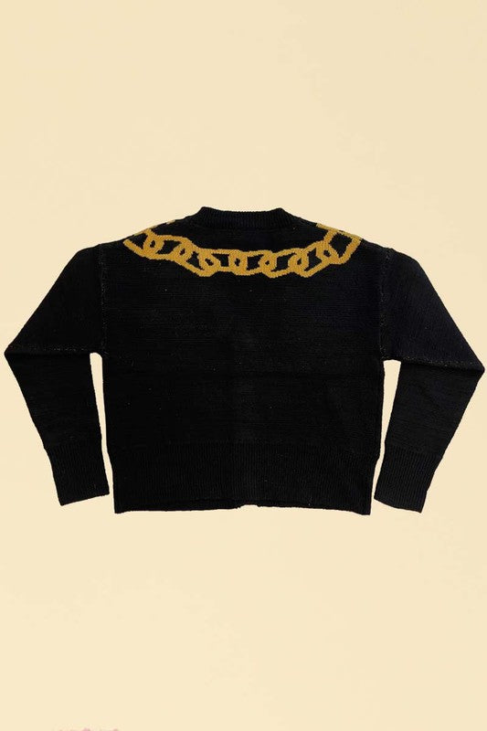 Always24 Lock and key cropped cardigan - Always24