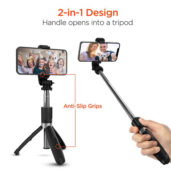 Always24 HyperGear SnapShot Wireless Selfie Stick & Tripod - Always24