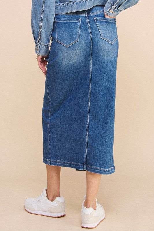 Always24 FRONT SLIT CARGO SKIRT - Always24