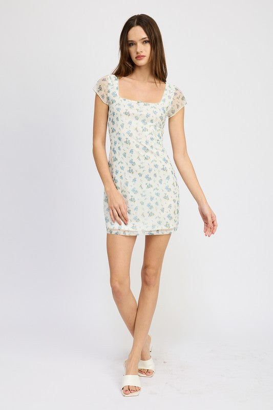 Always24 MINI FLORAL DRESS - Always24