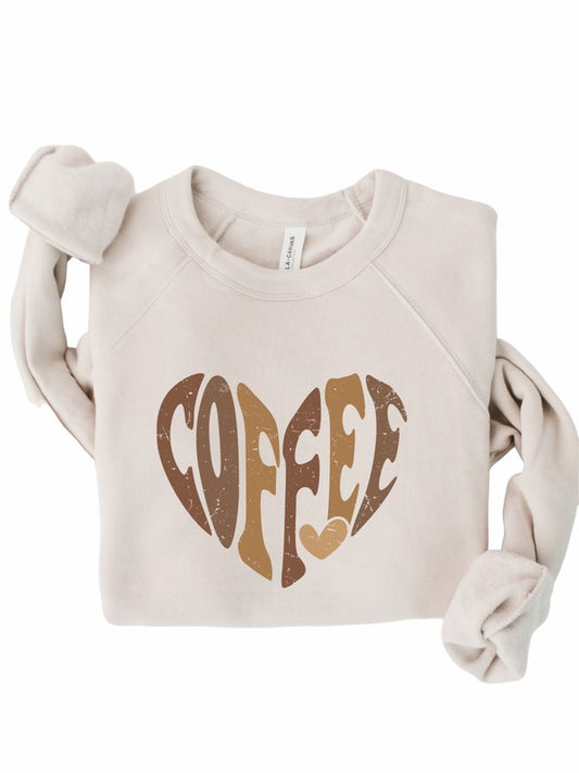 Always24 Coffee Heart Sweatshirt - Always24