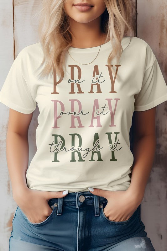 Always Pray, Christian Graphic Tee