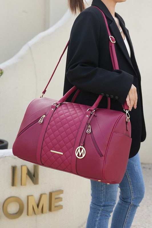 MKF Collection Allegra Women's Duffle by Mia K - Always24