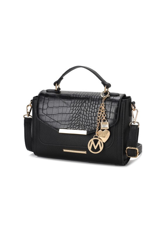 MKF Collection Sylvie Croco Embossed Shoulder Mia - Always24