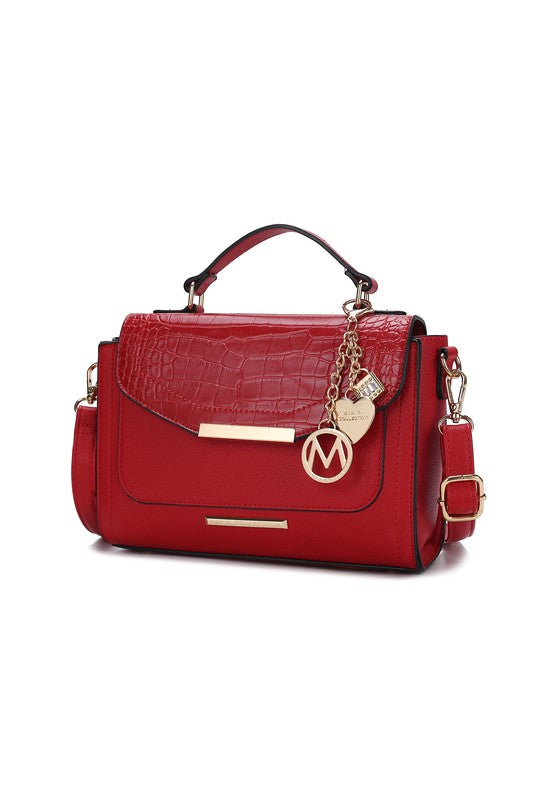 MKF Collection Sylvie Croco Embossed Shoulder Mia - Always24