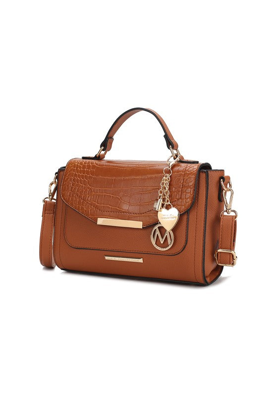 MKF Collection Sylvie Croco Embossed Shoulder Mia - Always24
