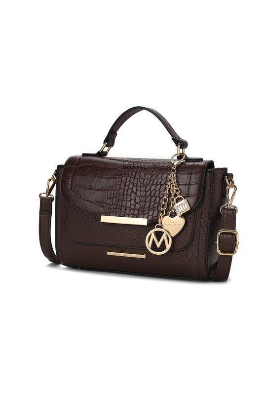 MKF Collection Sylvie Croco Embossed Shoulder Mia - Always24