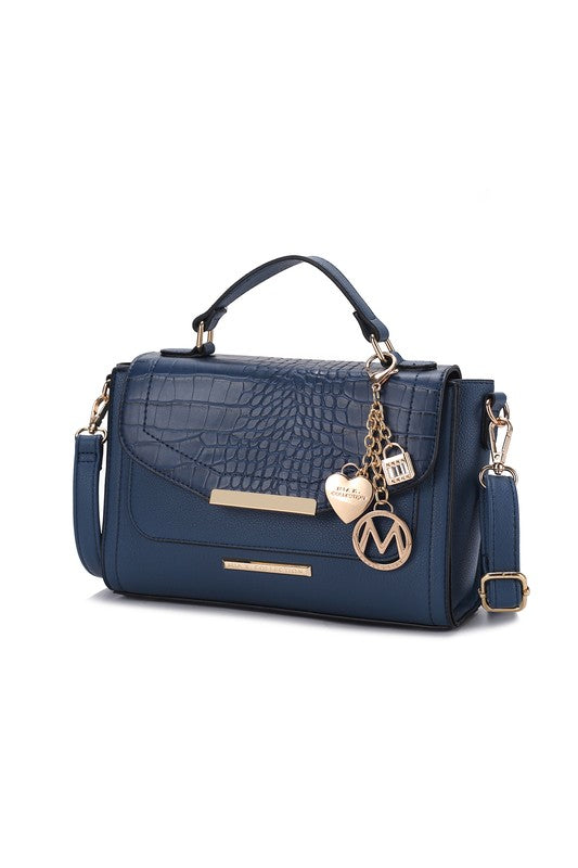 MKF Collection Sylvie Croco Embossed Shoulder Mia - Always24
