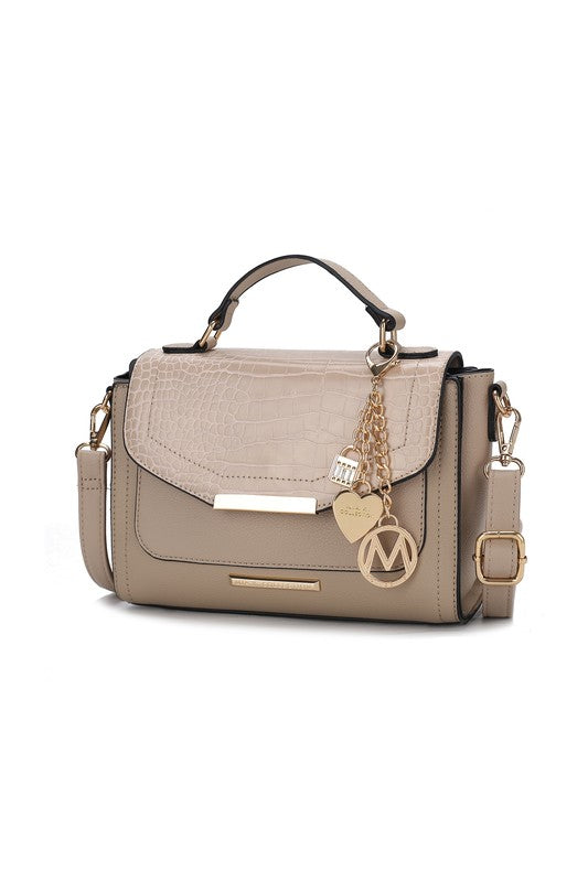 MKF Collection Sylvie Croco Embossed Shoulder Mia - Always24