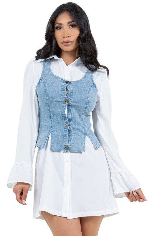 Always24 FASHION SHIRT DRESS - Always24