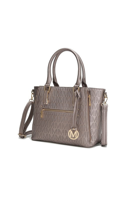 MKF Cairo M Signature Satchel Bag by Mia K - Always24