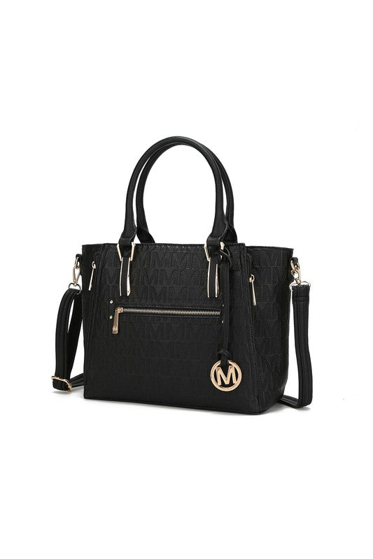 MKF Cairo M Signature Satchel Bag by Mia K - Always24