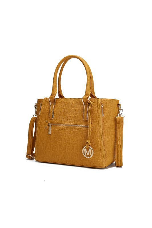 MKF Cairo M Signature Satchel Bag by Mia K - Always24