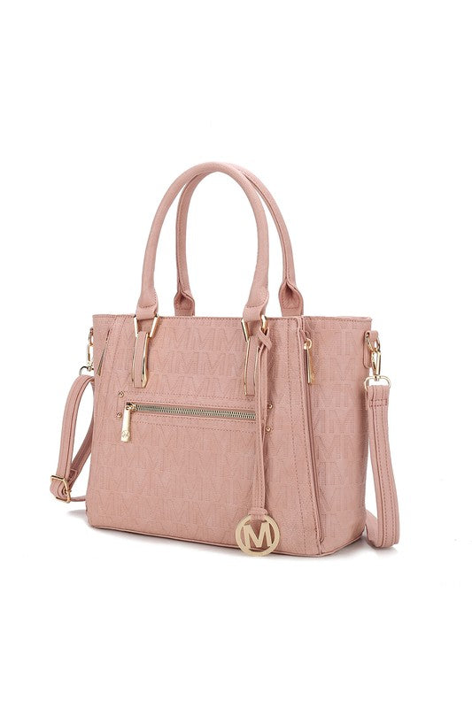 MKF Cairo M Signature Satchel Bag by Mia K - Always24