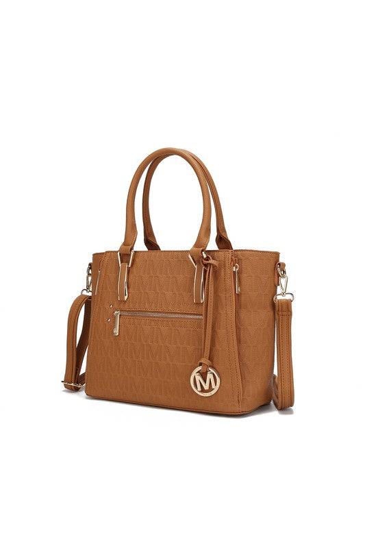 MKF Cairo M Signature Satchel Bag by Mia K - Always24