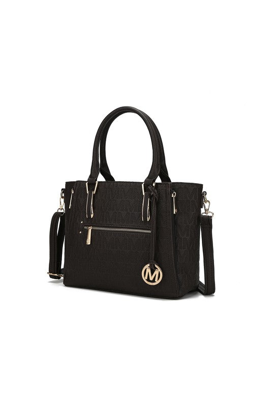 MKF Cairo M Signature Satchel Bag by Mia K - Always24