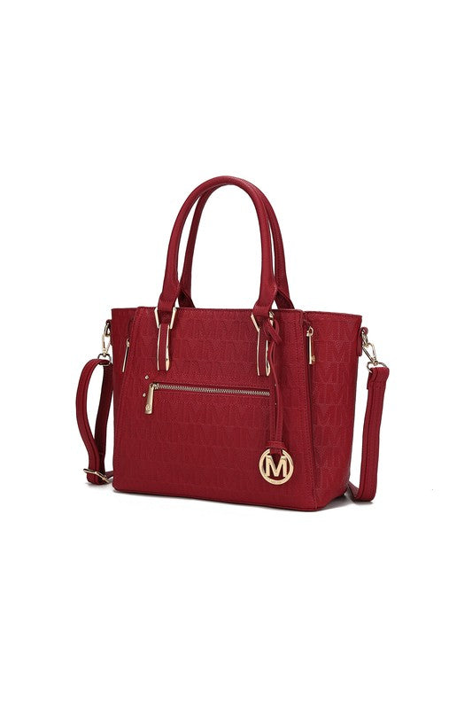 MKF Cairo M Signature Satchel Bag by Mia K - Always24