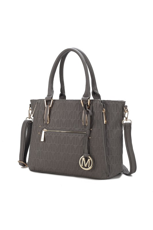 MKF Cairo M Signature Satchel Bag by Mia K - Always24