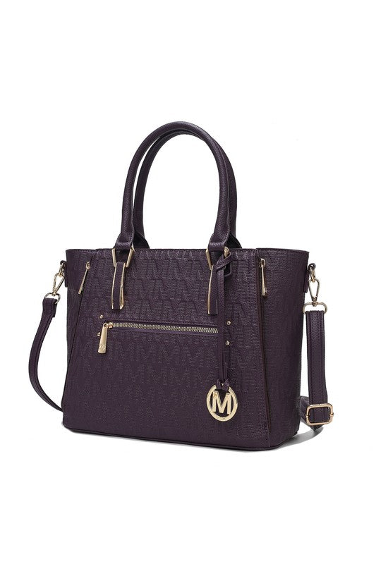 MKF Cairo M Signature Satchel Bag by Mia K - Always24