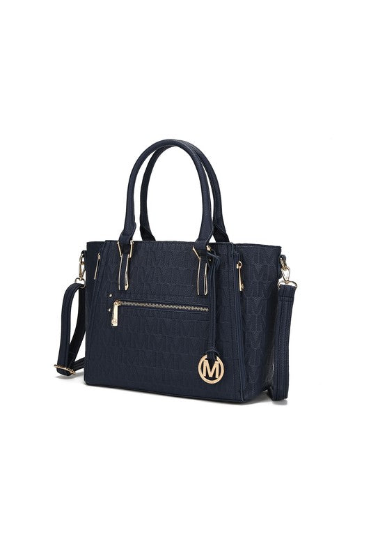 MKF Cairo M Signature Satchel Bag by Mia K - Always24
