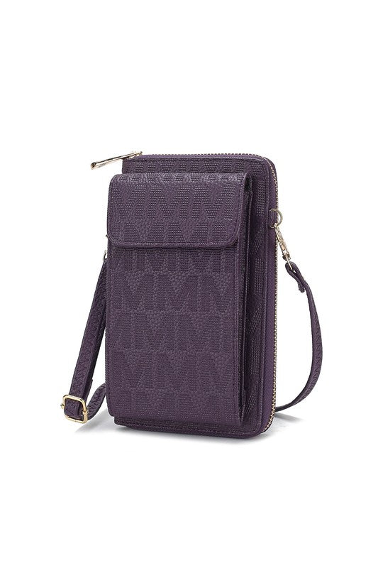 MFK Collection Caddy Phone Wallet Crossbody by Mia - Always24